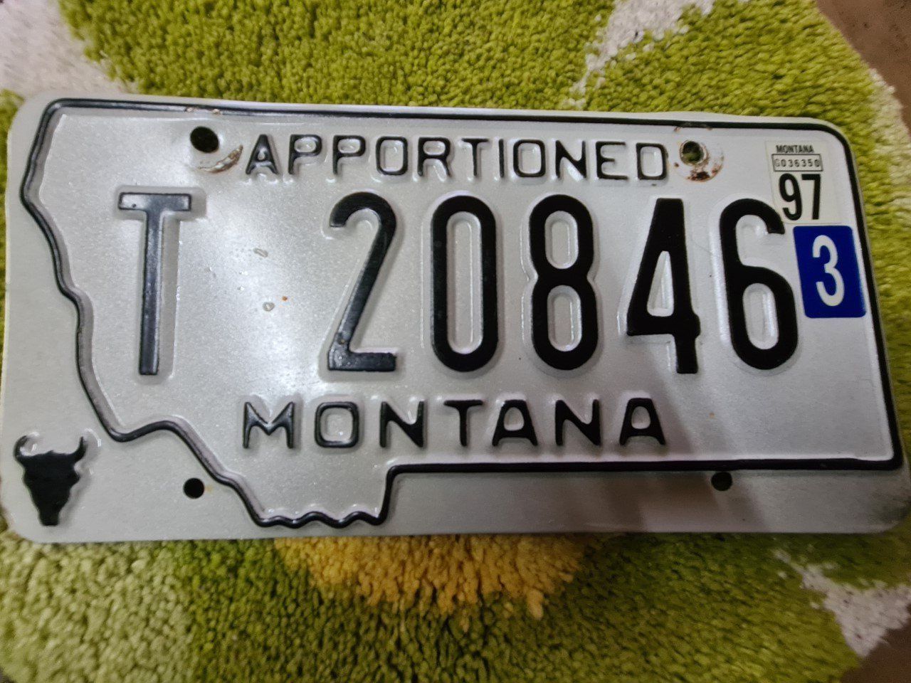 Insegne: Nummernschild USA – Usato da Bellerive VD venduto da Hermes5
