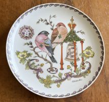 Hutschenreuther Ole Winther Teller d. Monats Febr. Dompfaff