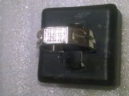 ring edelsthal,,,silber farbe,,,glanzig