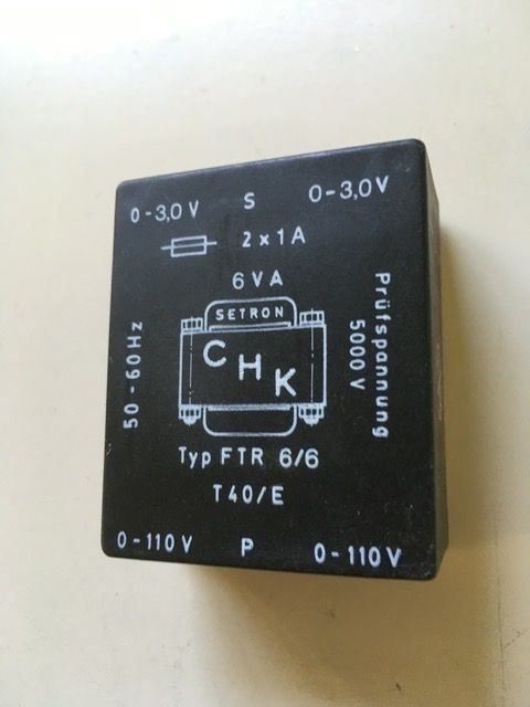 Componenti elettronici: Printtrafo 2x3V 6VA – Nuovo e nell'imballaggio originale da Brugg AG venduto da Pedro4