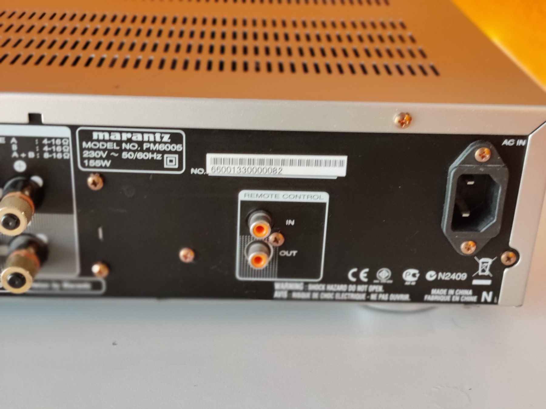 Marantz Amplificatori: MARANTZ PM 6005 Pure Series Integrated Amplifier – Usato da Viganello venduto da XTECHSTOREX 6