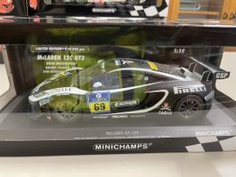 McLaren 12C GT3 Minichamps DÖRR Motorsport 1:18 Rarität!