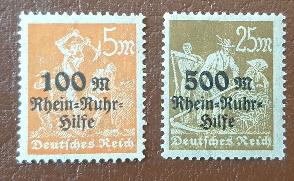 Briefmarken Deutsches Reich 1923 Rhein-Ruhr Hilfe | Kaufen Auf Ricardo