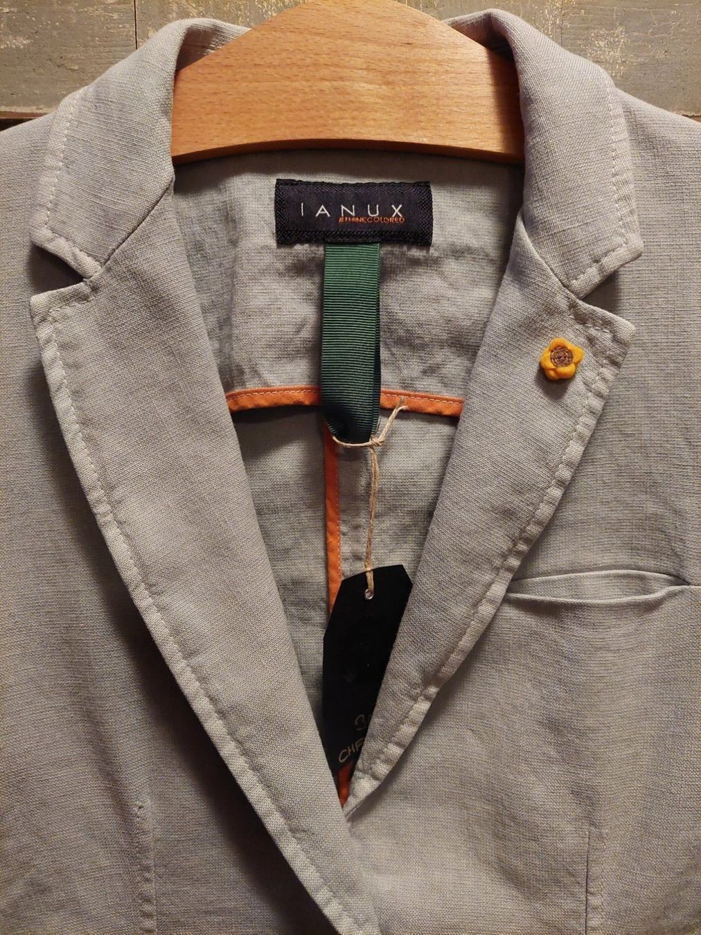 Giacche: Ianux . Leinen-Blazer grau 36 – Nuovo e nell'imballaggio originale da Besenbüren venduto da teluride89 2