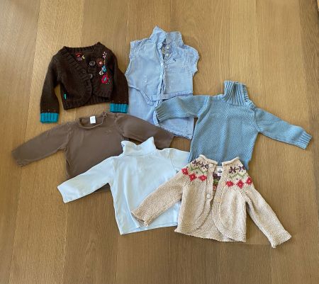 Kleiderpaket, 6 Teile, Mädchen, 7-12 Monate, 74 - 78 cm