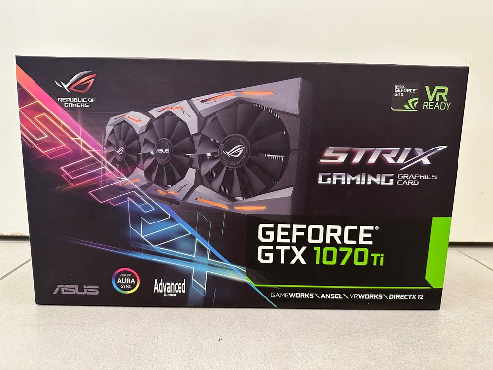 Asus ROG Strix GTX 1070ti 8Gb | Kaufen auf Ricardo