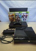 Xbox 360 E Konsole + Controller + 3 Top-Games