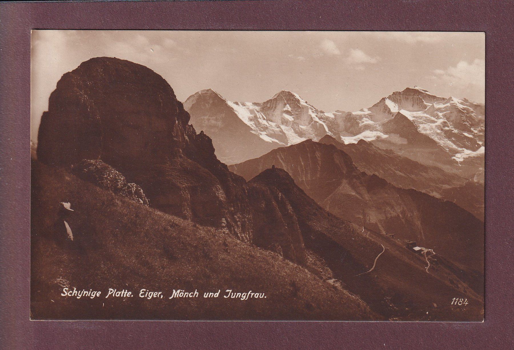 Cartoline postali: SCHYNIGE PLATTE – Usato da Pully venduto da nicecards