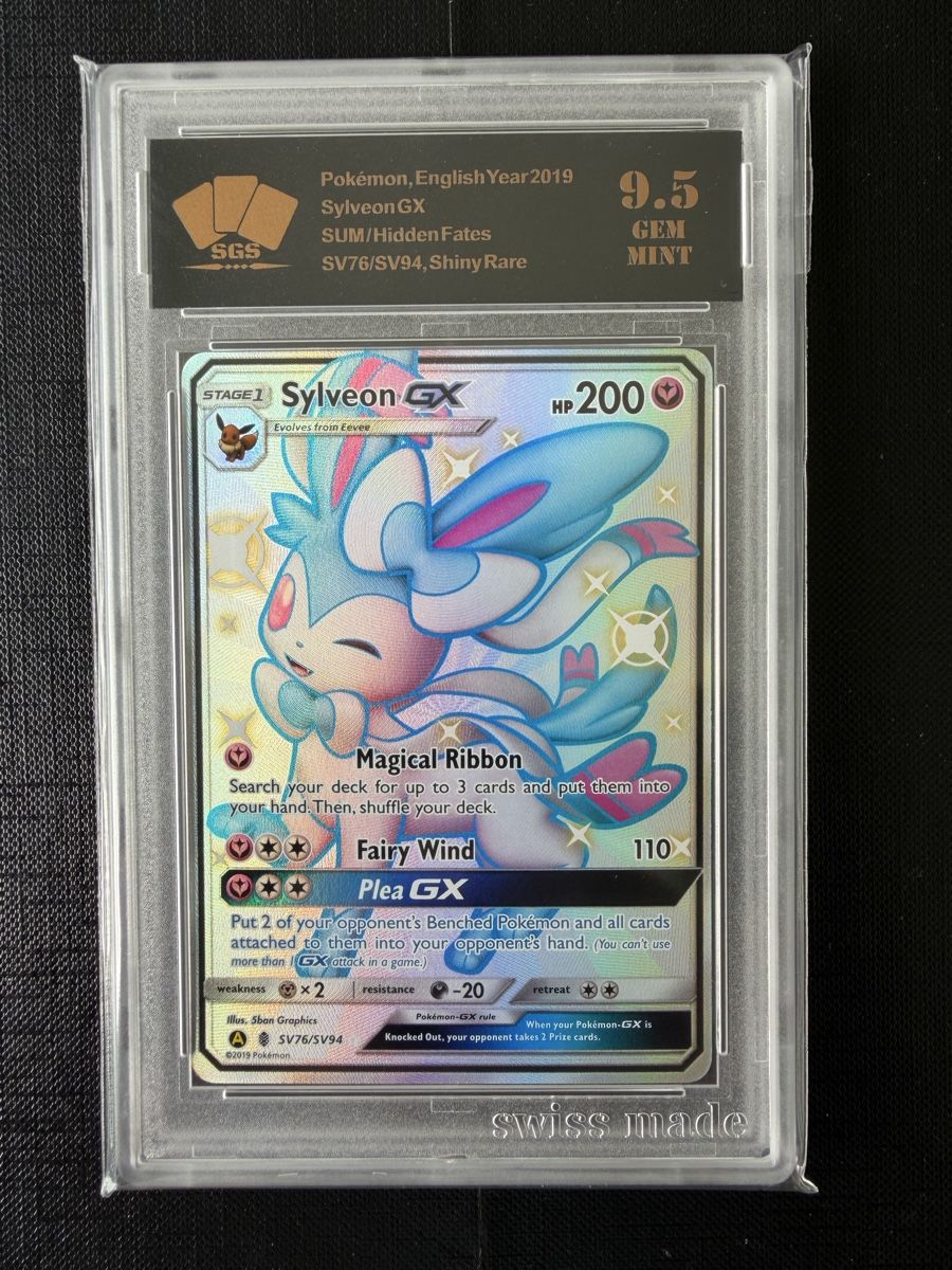 Pokémon Sammelbilder & Trading cards: Sylveon GX SV78 EN Hidden Fates GRADE 9.5 – Neu und originalverpackt aus Savigny von Matgab94