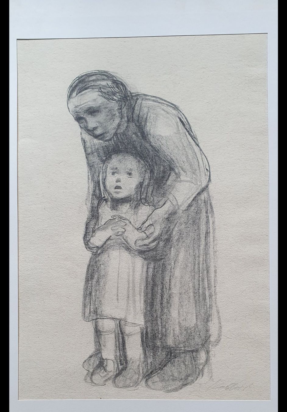 Poster & Bilder: Käthe Kollwitz,Zwei Zink- oder Strichätzung,Lichtdruck – Gebraucht aus Kreuzlingen von Rschweiz1 3