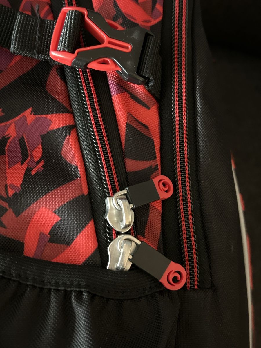 Herlitz Borse & Zaini: Herlitz Schulrucksack  Rot/Schwarz - 4 Fächer! – Usato da Wolhusen venduto da eve_m6cg 3
