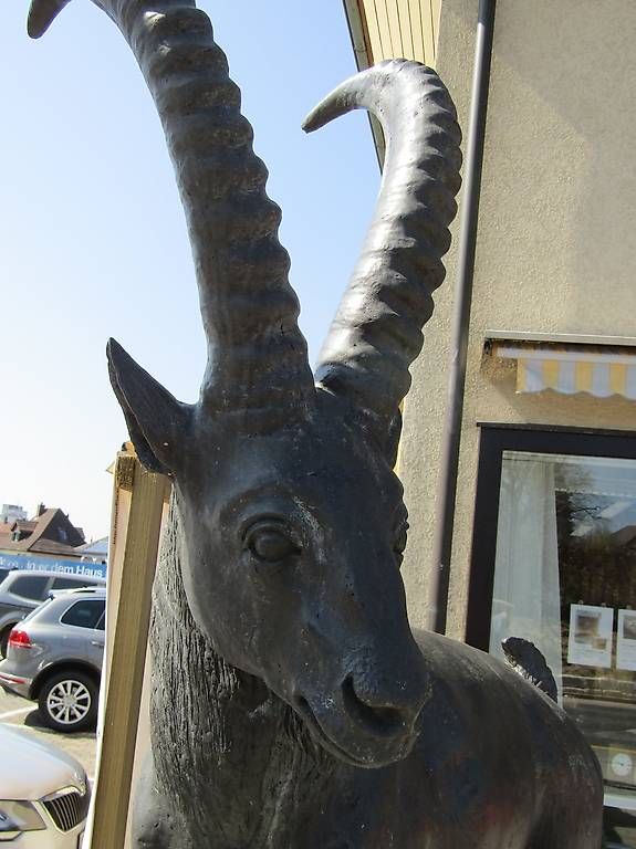 Sculptures & Statues: Steinbock in Lebensgrösse  - Bronze – D'occasion à Herzogenbuchsee par Winigo 1