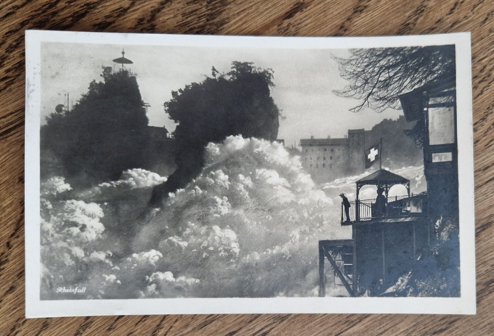 Cartes postales: Rheinfall 1932 – D'occasion à Ebikon par Donar50