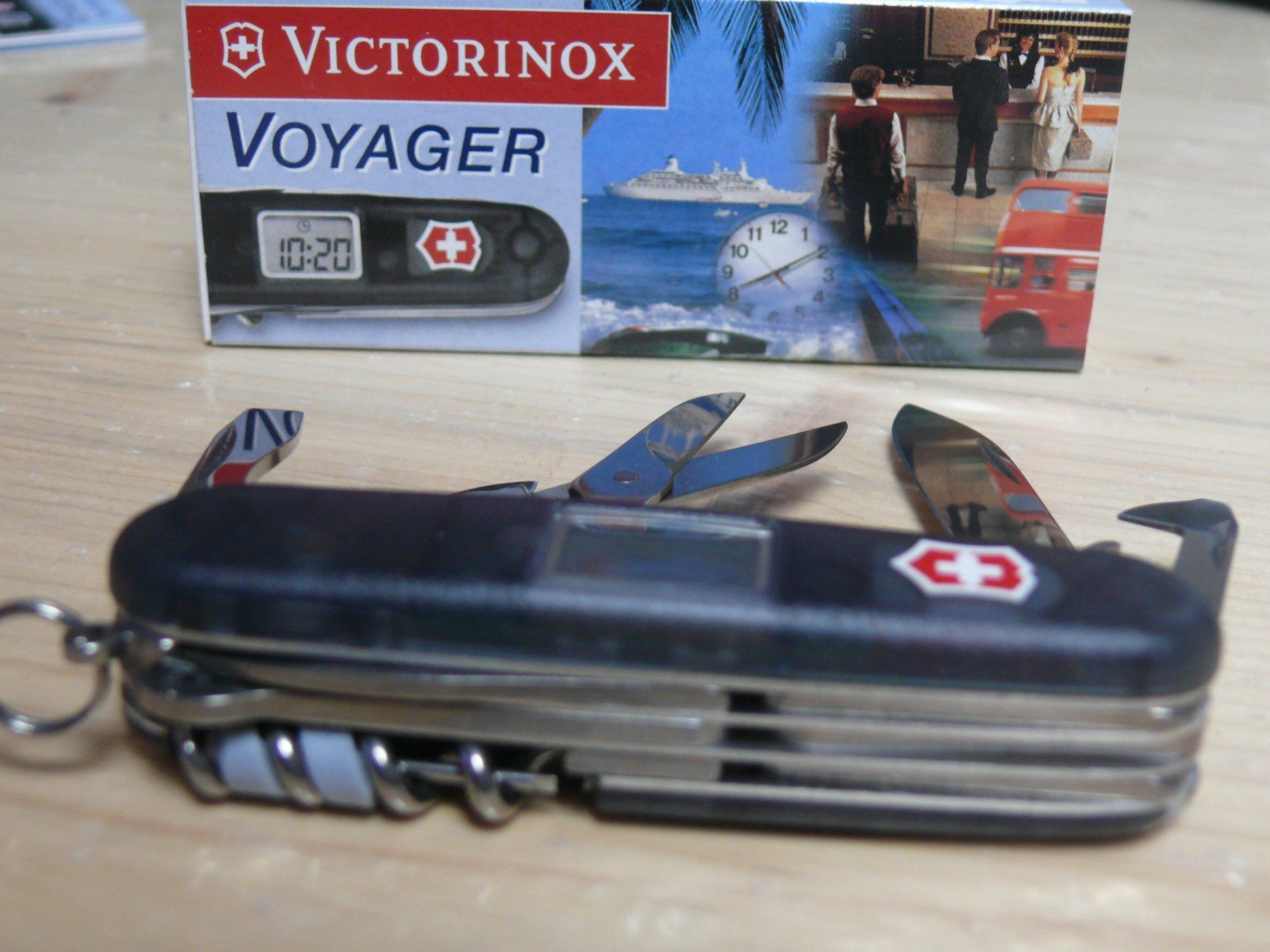 Coltelli tascabile: Victorinox Voyager grau transparent – Nuovo e nell'imballaggio originale da Seon venduto da Hl5703 2