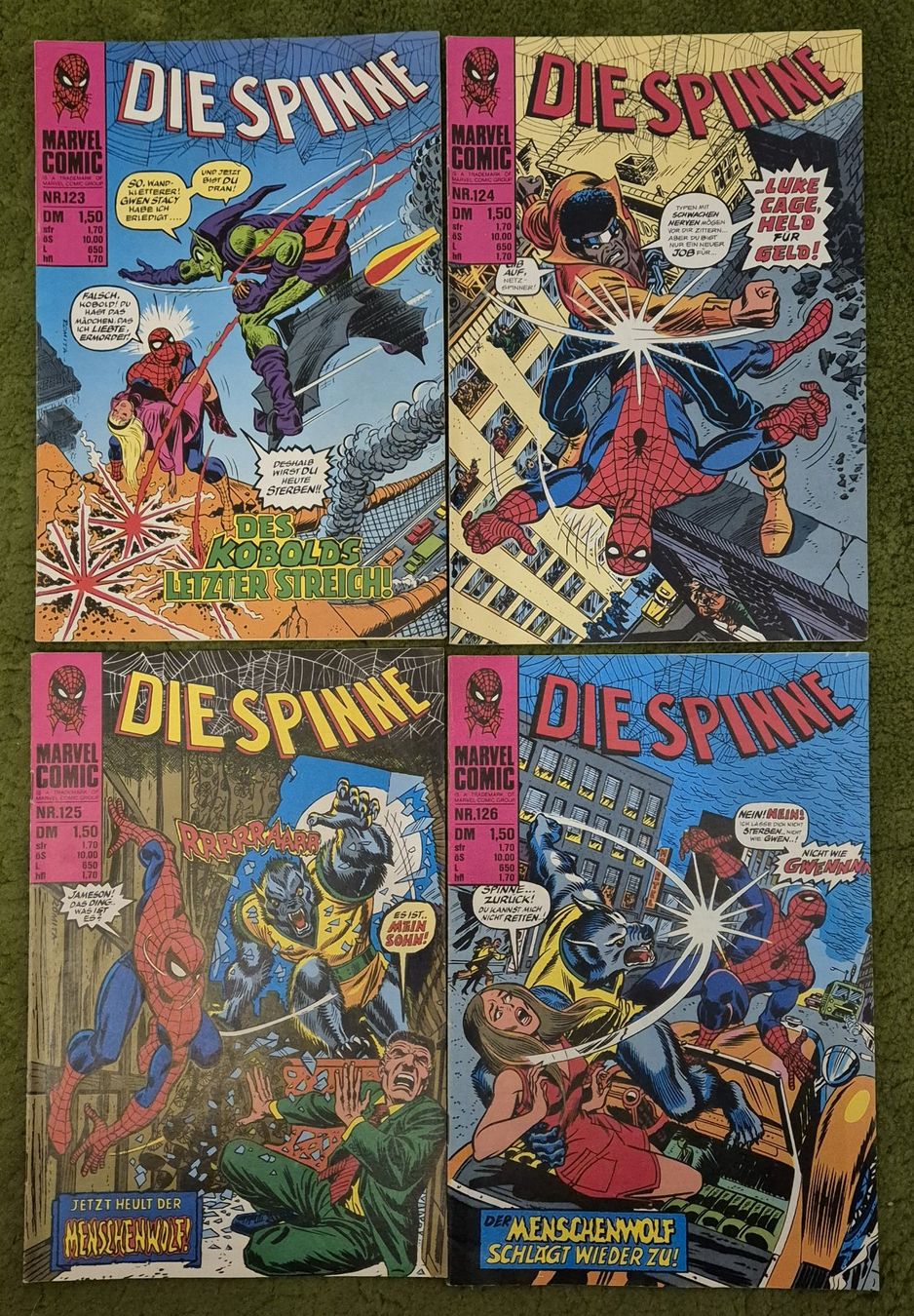 Comics: Die Spinne / Marvel Comics / Williams-Verlag / 17 Hefte – Gebraucht aus Chur von Schaf_60 2