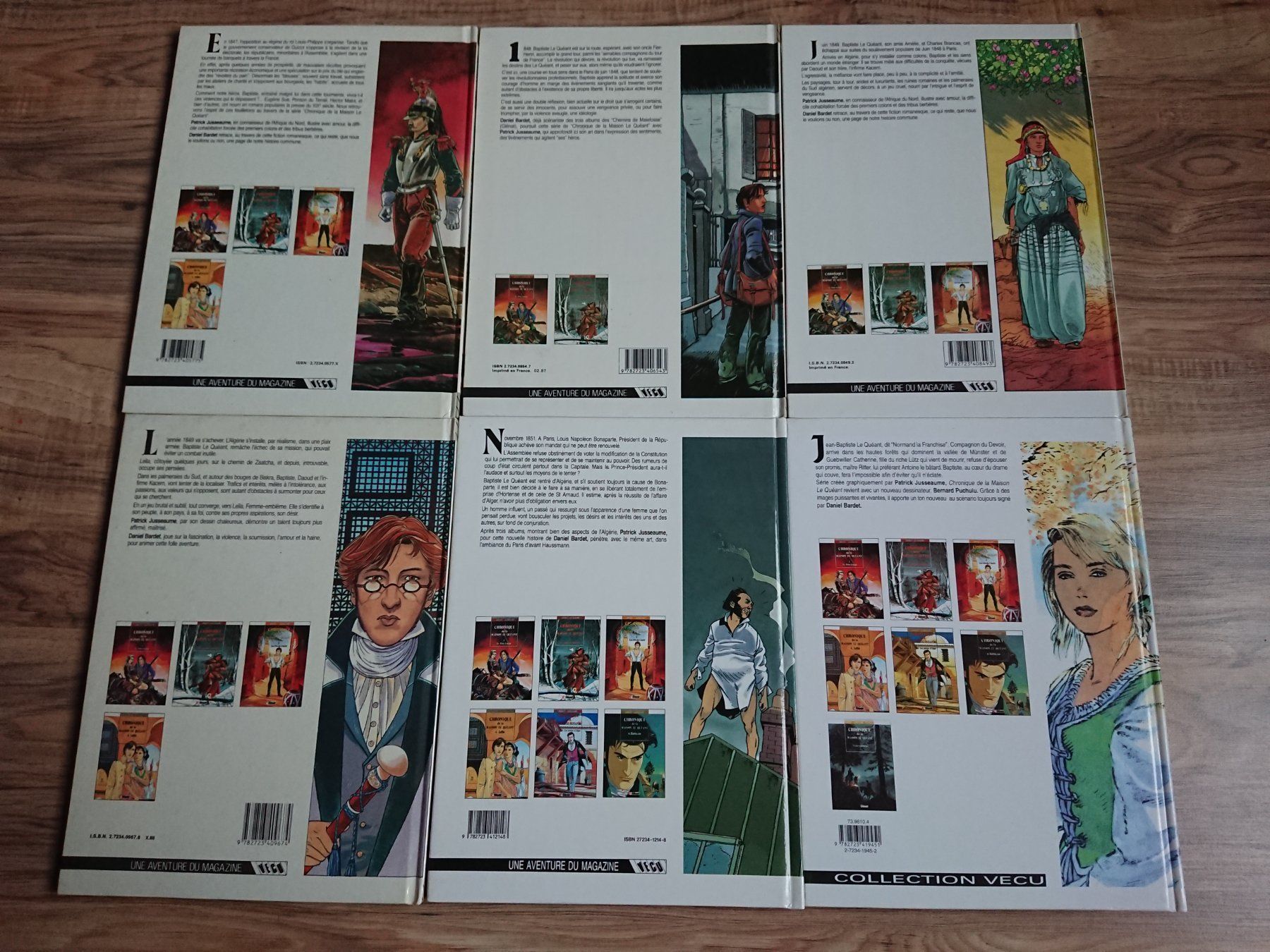 Fumetti: Chronique de la maison Le Quéant 1-2-3-4-6 – Usato da Farvagny-le-Grand venduto da LaCaverne 1