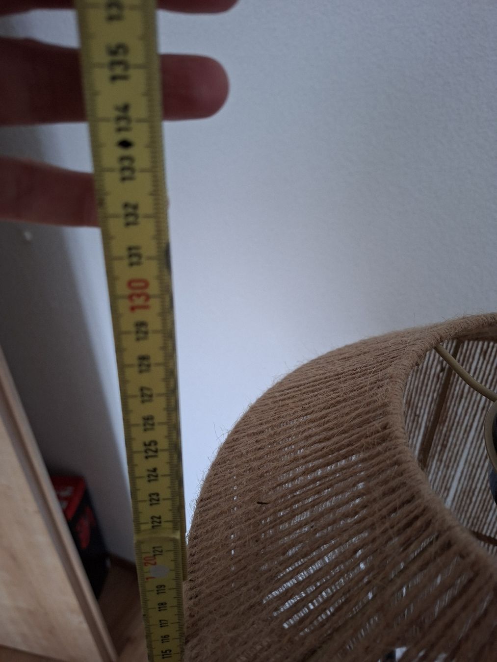 Lampade: Moderne Stehlampe mit Jute-Schirm, Höhe 130 cm – Usato da Sommeri venduto da san_pwq8 5