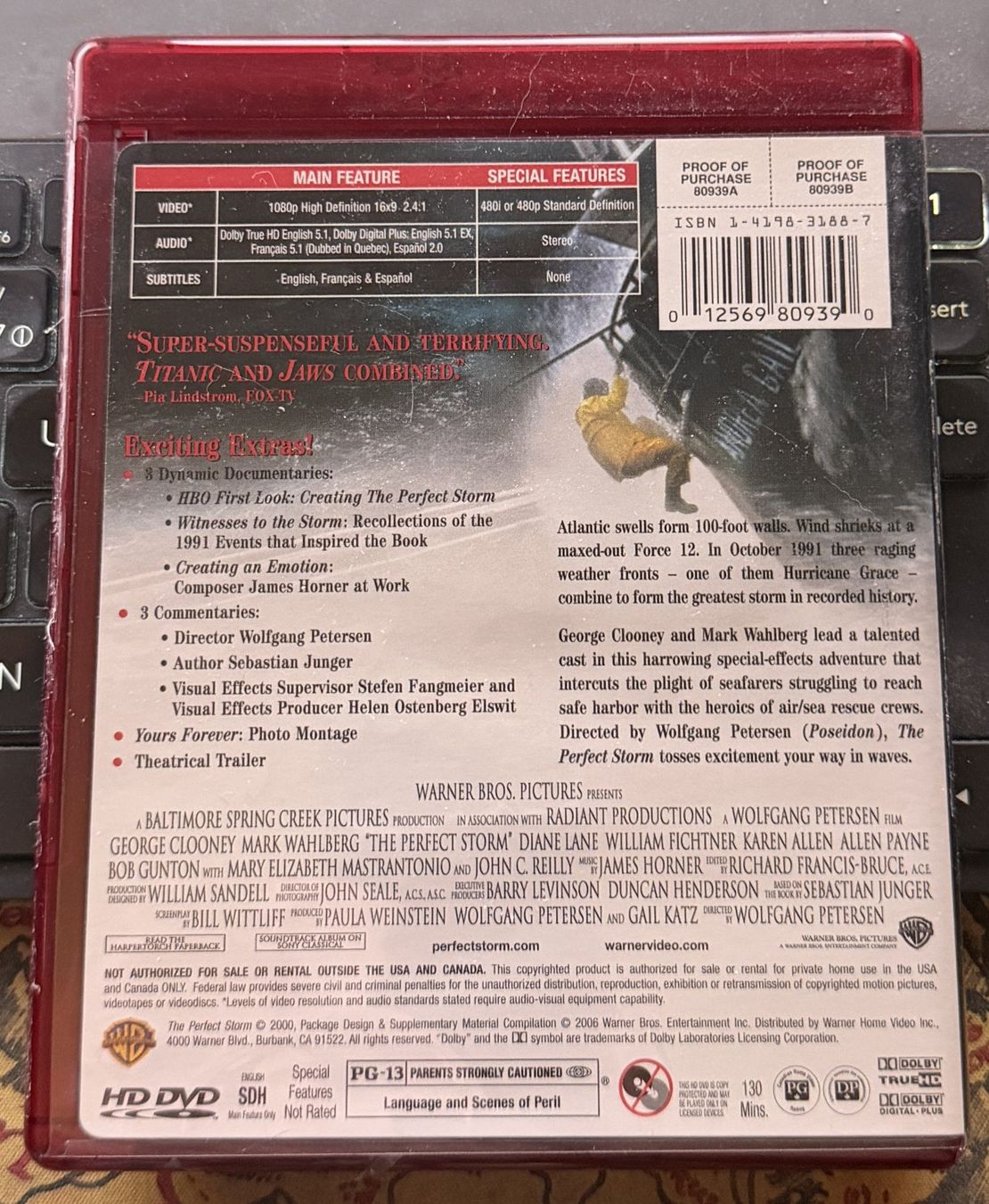 Tutti i DVDs: HD-DVD En pleine tempête (2000) – Usato da Semsales venduto da __Florian__ 2