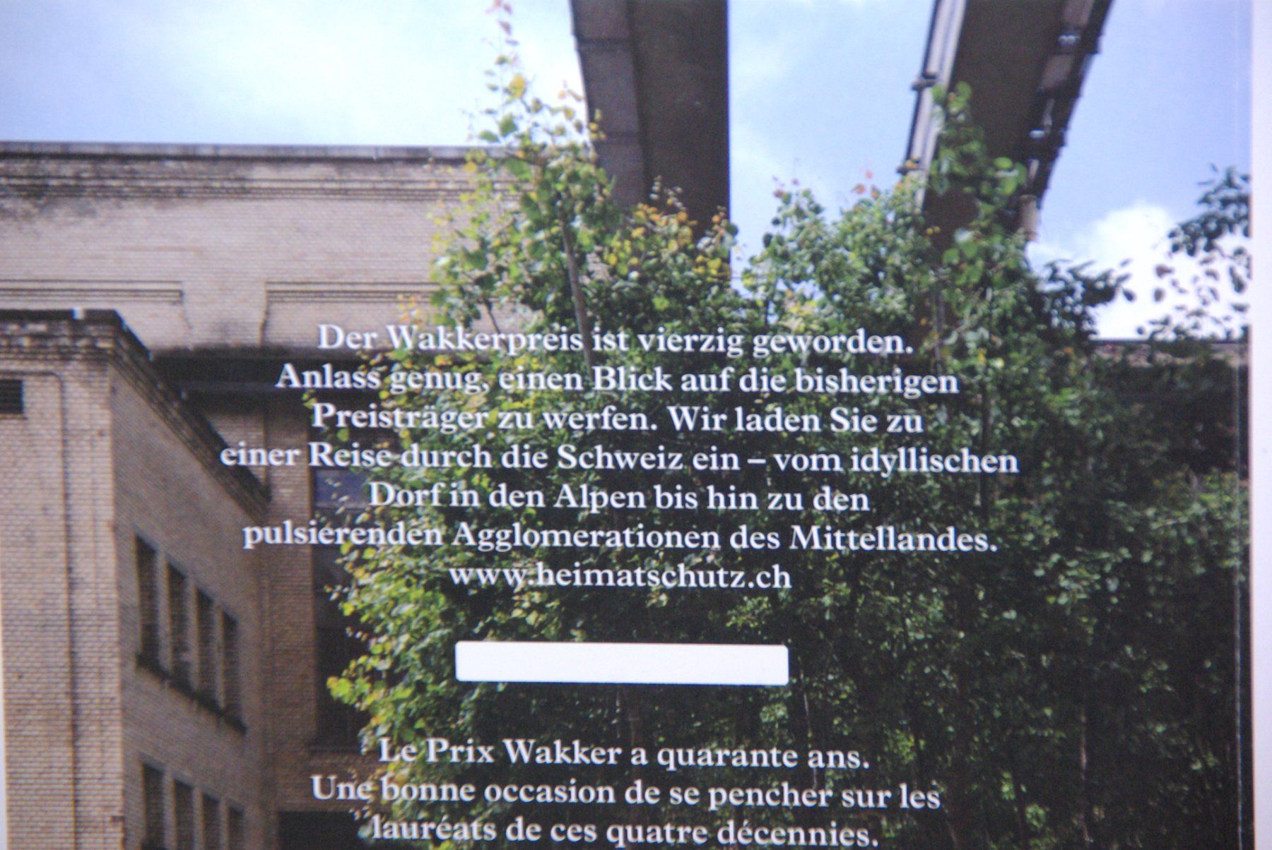 Libri: 40 Wakkerpreise von 1972 - 2011 – Nuovo (secondo la descrizione) da Herisau venduto da Cevianer1844 3