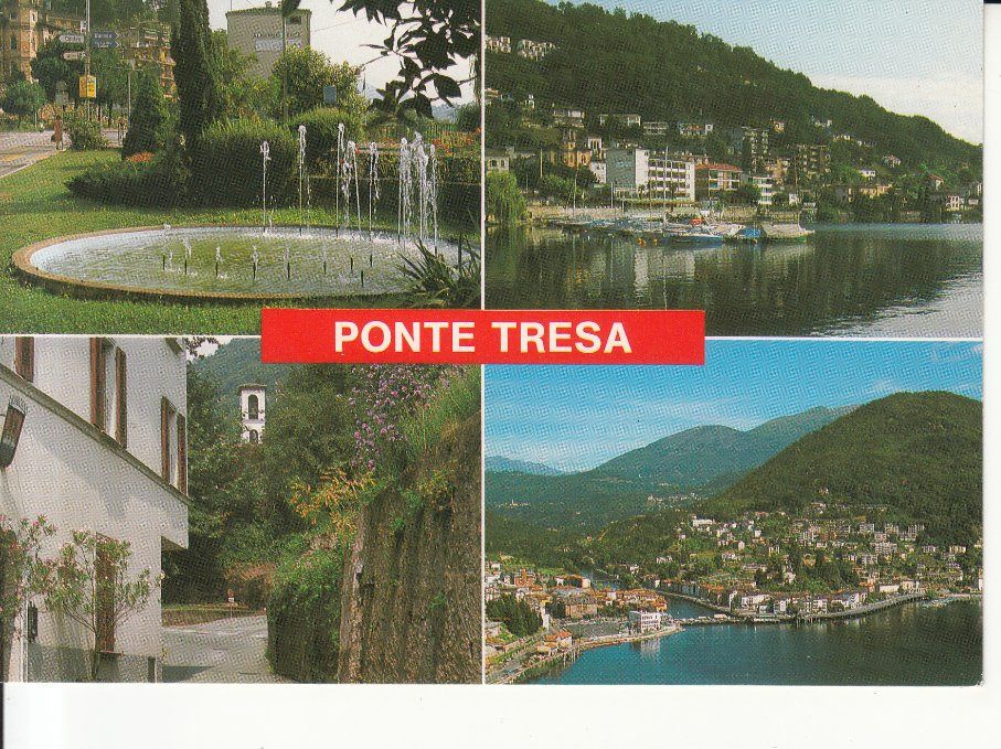 Cartoline postali: Ponte Tresa 1994 – Usato da Bürglen TG venduto da StampGraf