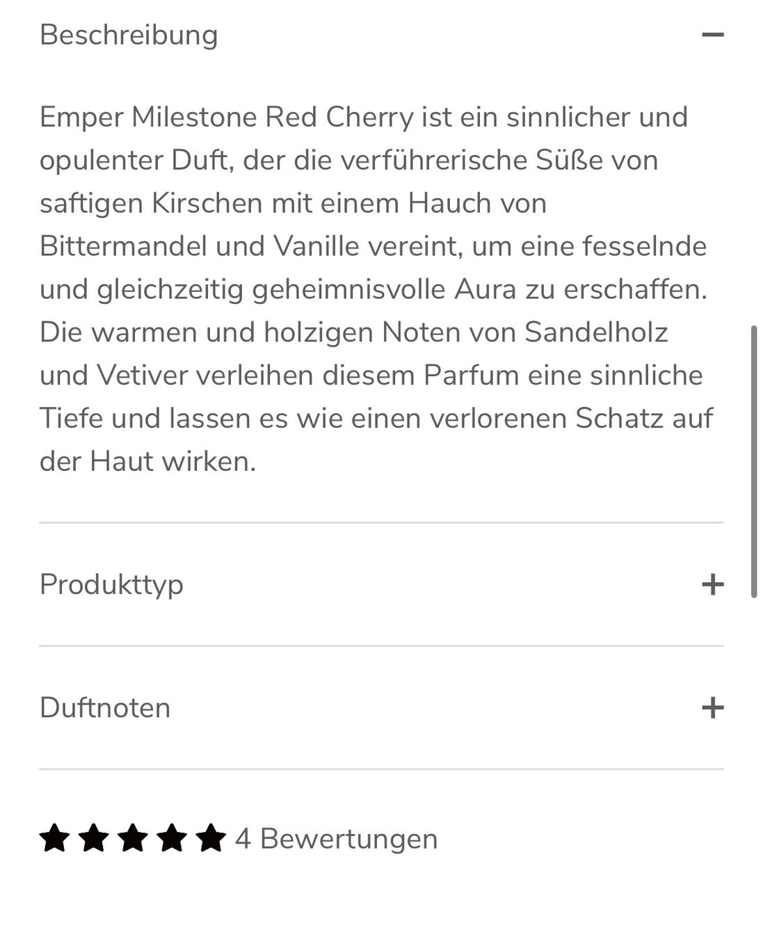 Profumi & Eau de Toilette: MILESTONE RED CHERRY EDP 100ML.. (Tom Ford Lost Cherry Dupe) – Nuovo e nell'imballaggio originale da Zürich venduto da deruja 7