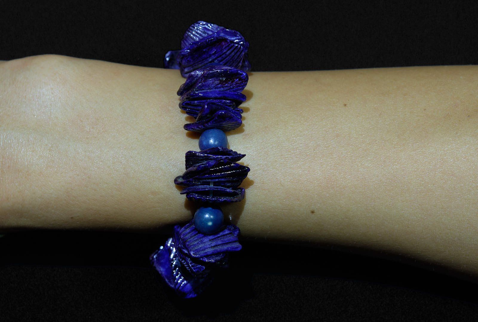Bracciali & Braccialetti: Bracelet extensible bleu roi – Nuovo (secondo la descrizione) da Courtepin venduto da mara_1808 2