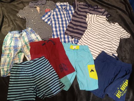Cooles 9teiliges Sommer Kleider Paket 8 J. Gr. 116/128
