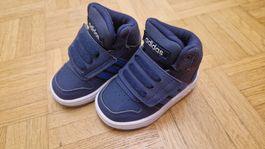 Adidas Hoops Mid 2.0 I, Taglia 19, Blu, Ottime Condizioni