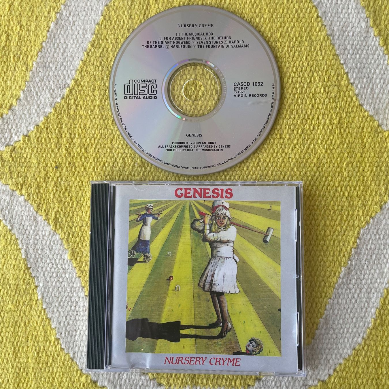 CD: GENESIS-NURSERY CRYME 1971 – Usato da Rorschacherberg venduto da CD-Roli