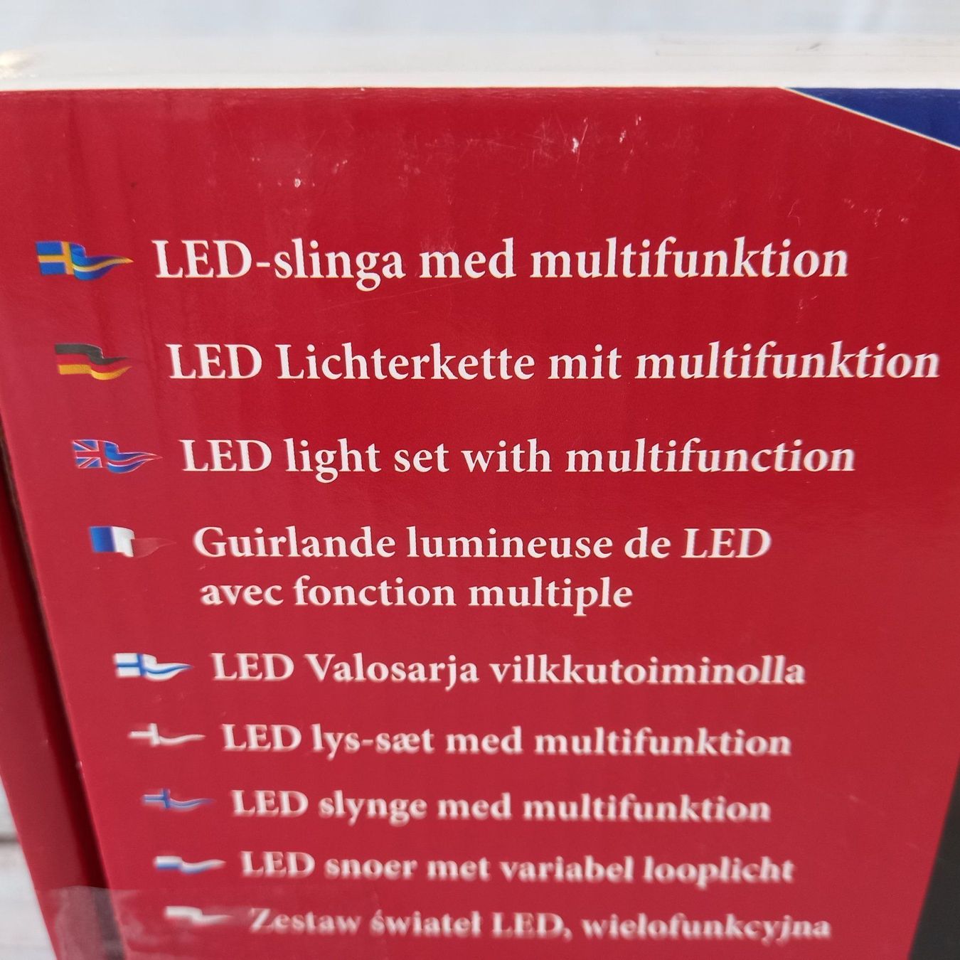 Ghirlande e barre luminose: LED Lichterkette mit Multifunktion Neu mehrfarbig – Nuovo e nell'imballaggio originale da Schweizersholz venduto da freyle1 2