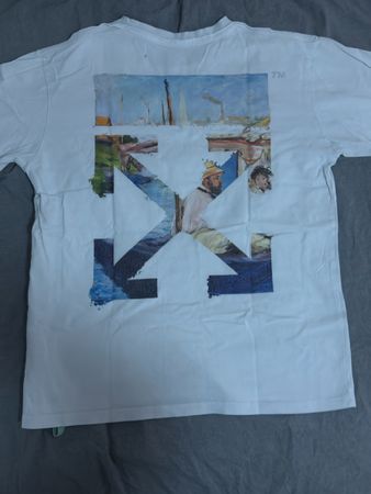 Off-White Oil Painting Arrows Tee White