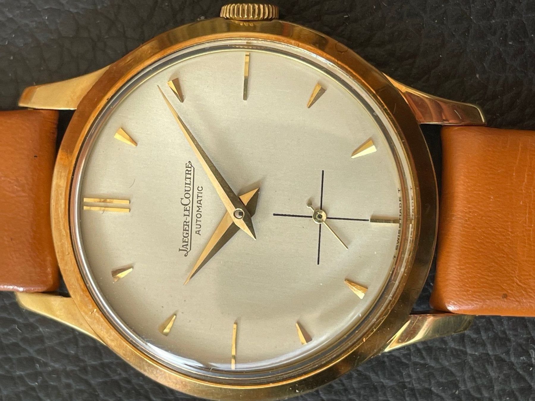 Jaeger-Lecoultre Orologi: JAEGER  LE  COULTRE  Bumper  Ref: E326 - Vintage -18 K  GG – Usato da Rodersdorf venduto da luculus46 4