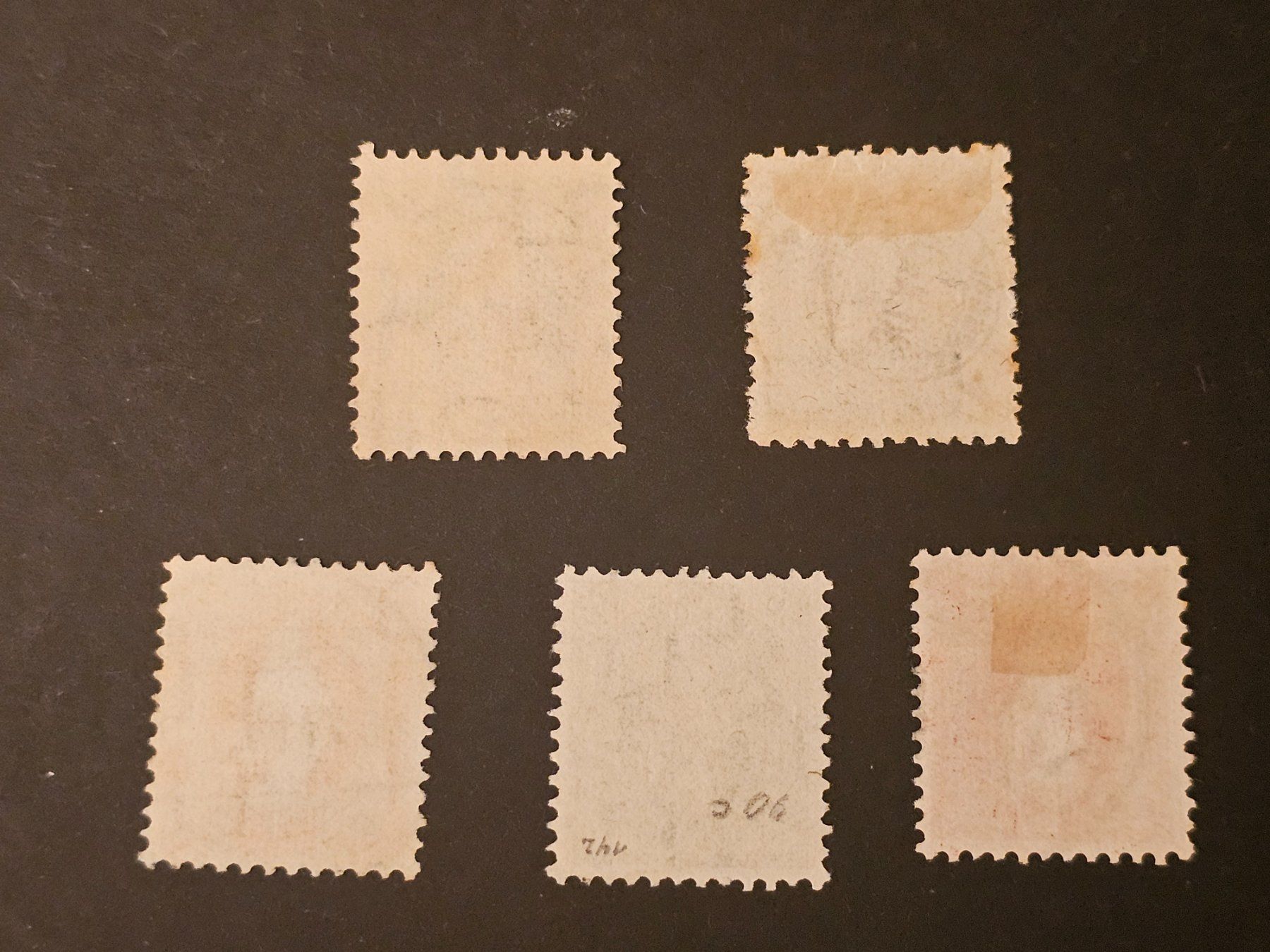 Tutti i francobolli: CH 1906-07 Helvetia in piedi B e C SBK Fr. 123.-- – Usato da Monte Carasso venduto da giave 1