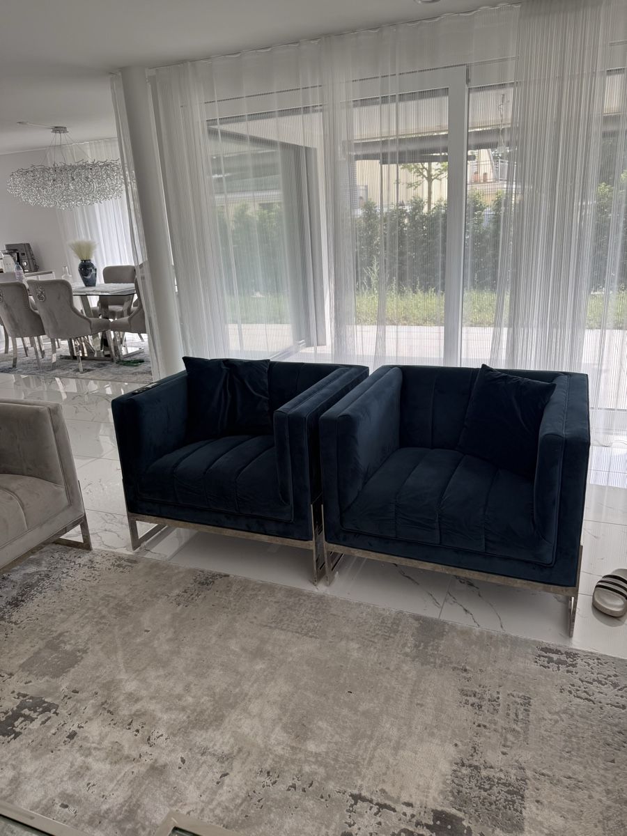 Fauteuils: 2er Set Sessel dunkelblau – D'occasion à Oetwil a.d. Limmat par dossakaboss