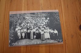 Ausflug 1914 ins Guggital Zug