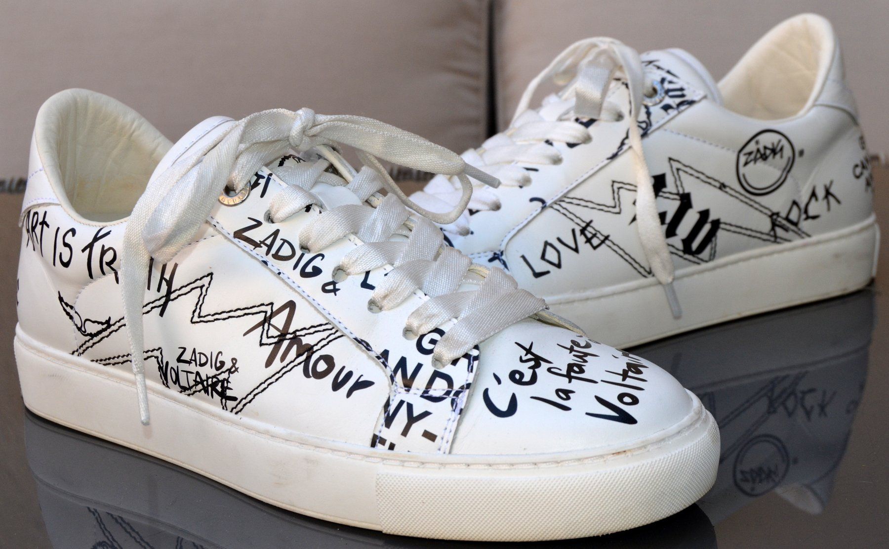 Zadig & Voltaire Scarpe da donna: Zadig & Voltaire Sneakers . 38 – Usato da Collonges venduto da Auganien 2