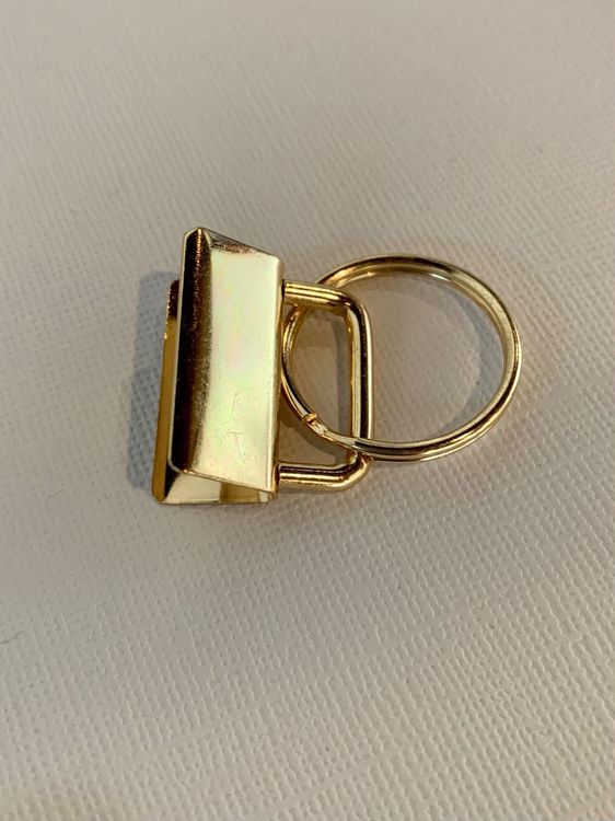 LIXSAZSE Metall Ringe 50 Stück - 25mm Für Bücher & Scrapbooking