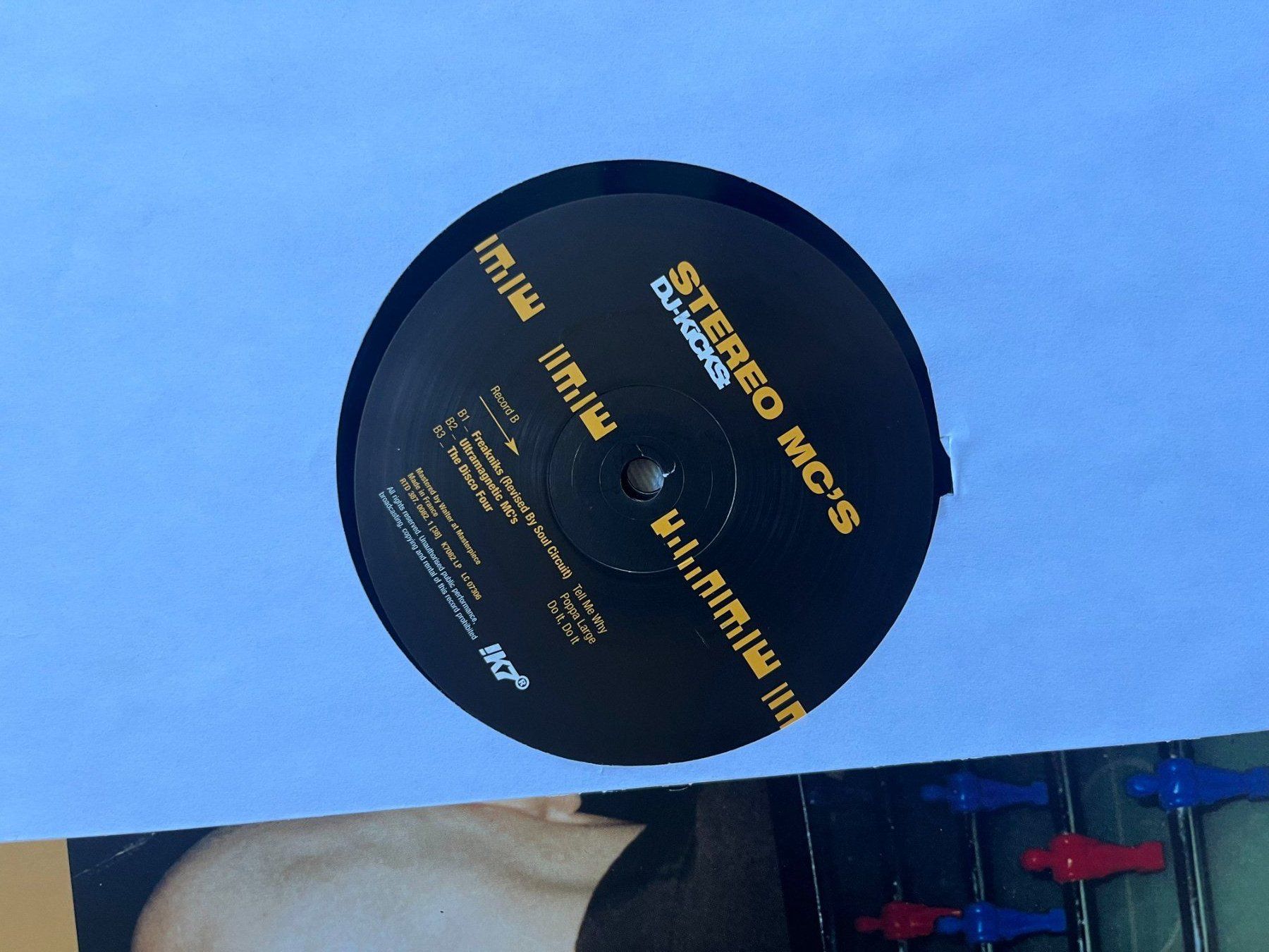 Dischi in vinile: Stereo MC's - DJ-Kicks 2x Vinyl LP original – Usato da Effretikon venduto da ChrisLamberger 2