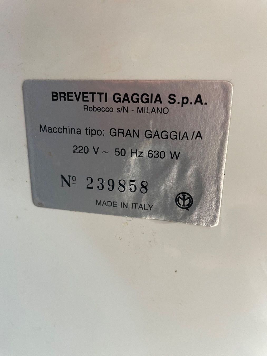 Gaggia Macchine per caffè & Macchine per espresso: Gaggia Kaffee Maschine – Difettoso da Langwiesen venduto da molegra 4