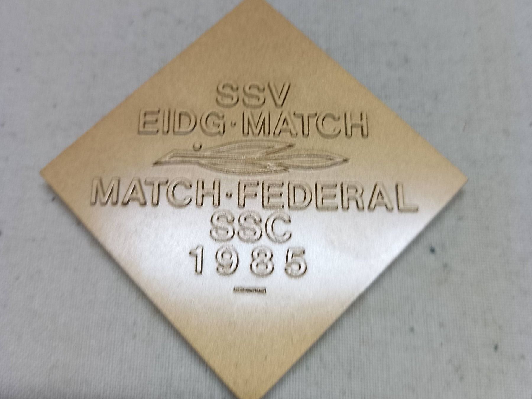 Medaglie: Medaglia - SSV EIDG. MATCH - 1985 – Usato da Sorengo venduto da 74in 1