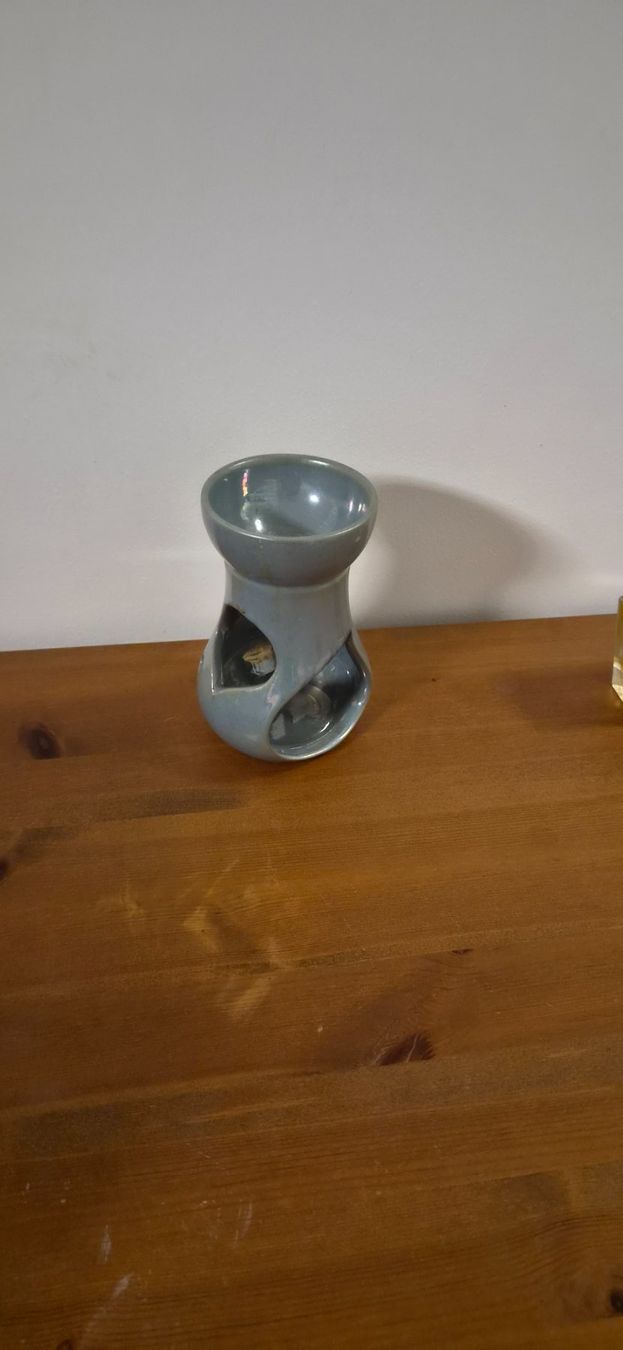Diffusori di oli essenziali: Brûleur nacré bleu – Usato da Bouveret venduto da lagartha 1