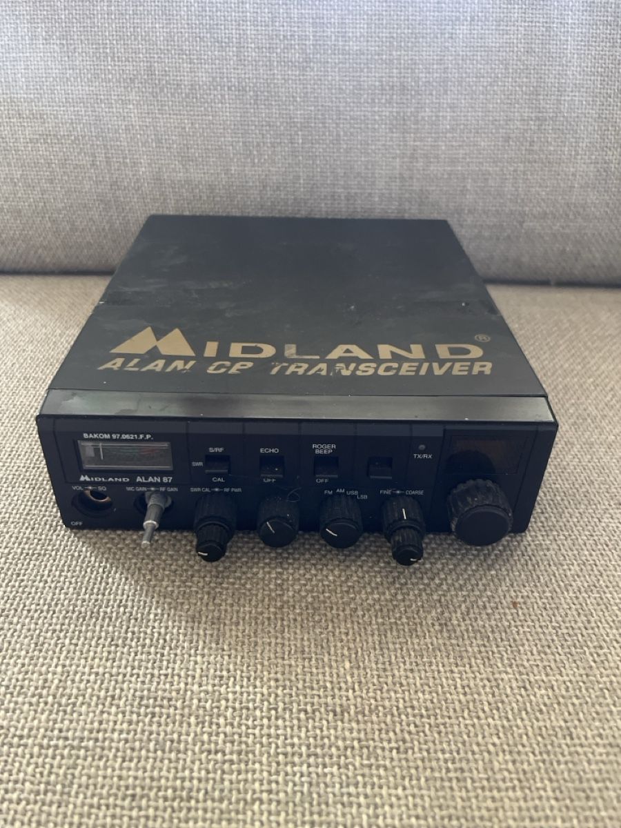 Radiocomunicazione: Midland Alan 87 CB SSB Transceiver  – Usato da Dettighofen venduto da Moshop