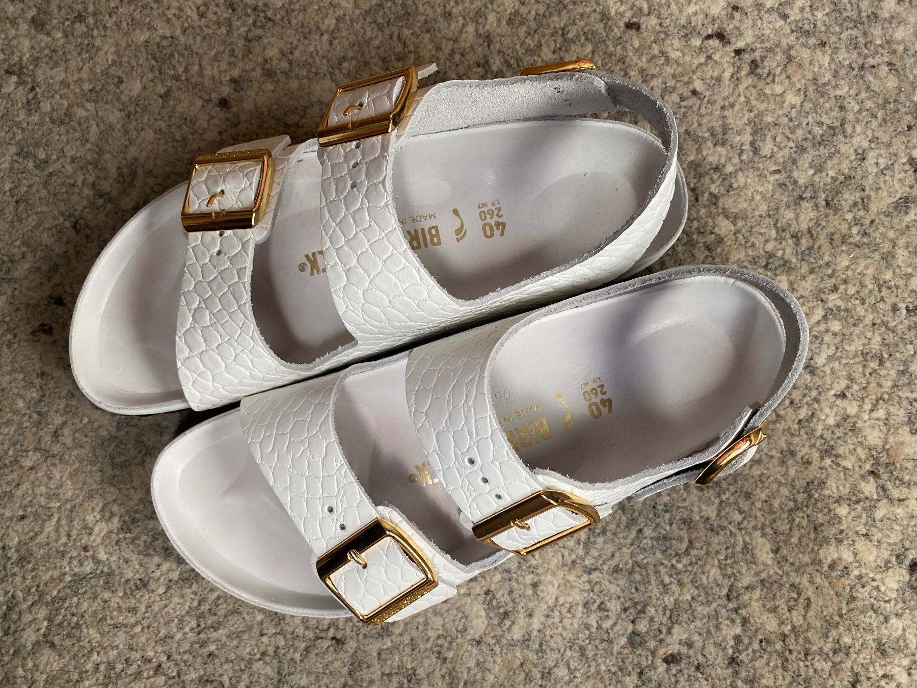 Birkenstock Scarpe da donna: Birkenstock Milano exquisite Gr. 40 – Nuovo (secondo la descrizione) da Wattwil venduto da edel88 1