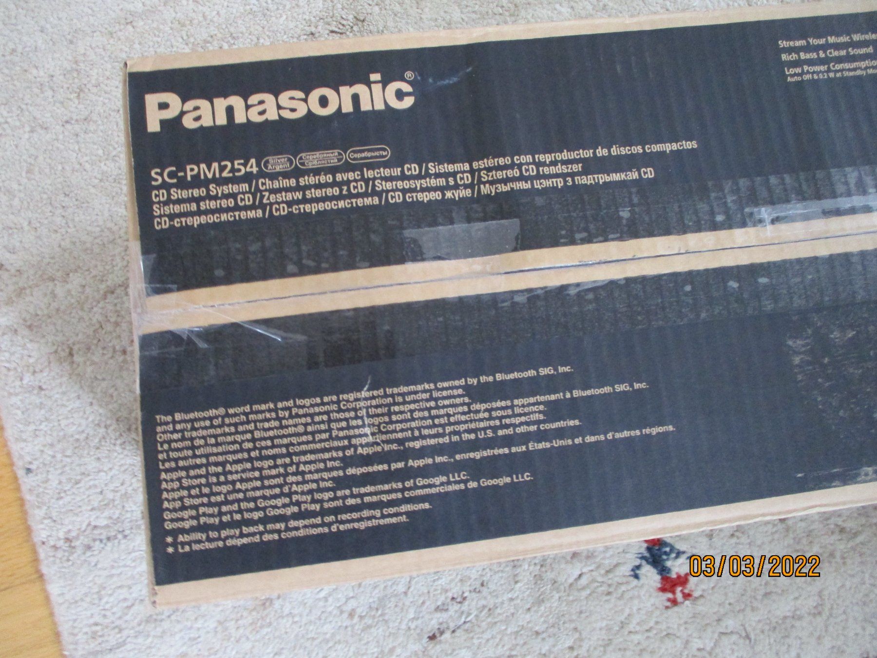 Panasonic Lettore multimediale & Streamer: PANASONIC SC-PM254 - Micro-Systemanlage – Nuovo (secondo la descrizione) da Liestal venduto da Disc-Point 4