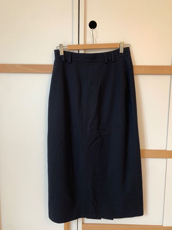 JIL SANDER Jupe taille haute Dames Jupe T EU 40 noir style d'affaires