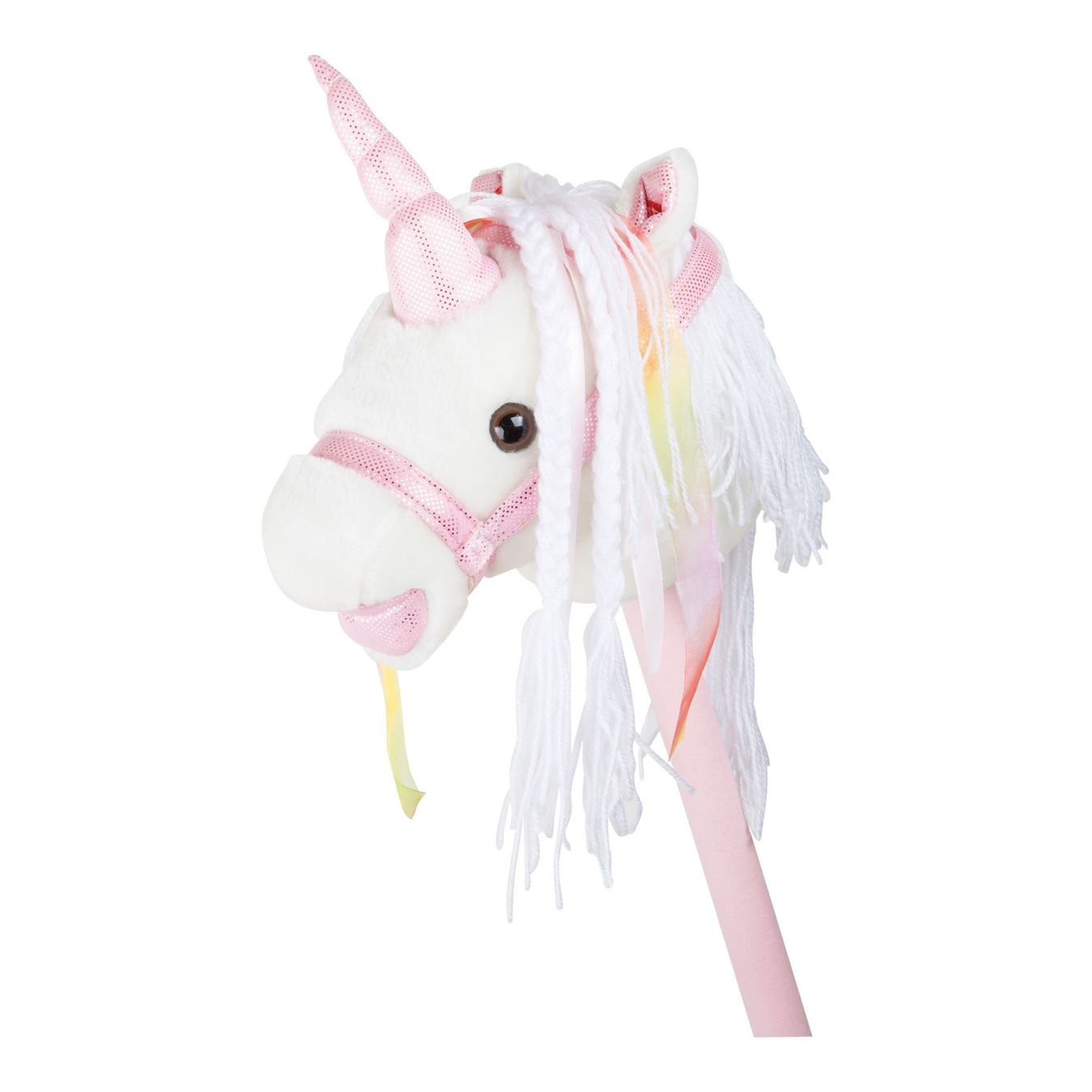 Giocattoli: Steckenpferd Einhorn Pink-Weiss, Sound – Nuovo e nell'imballaggio originale da Wettingen venduto da Swala 1