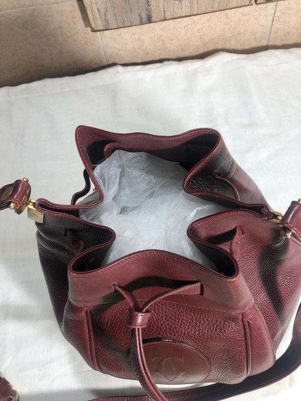 Cartier Borse da donna: Cartier Bag Bordeaux – Usato da Ruvigliana venduto da princesse10 6