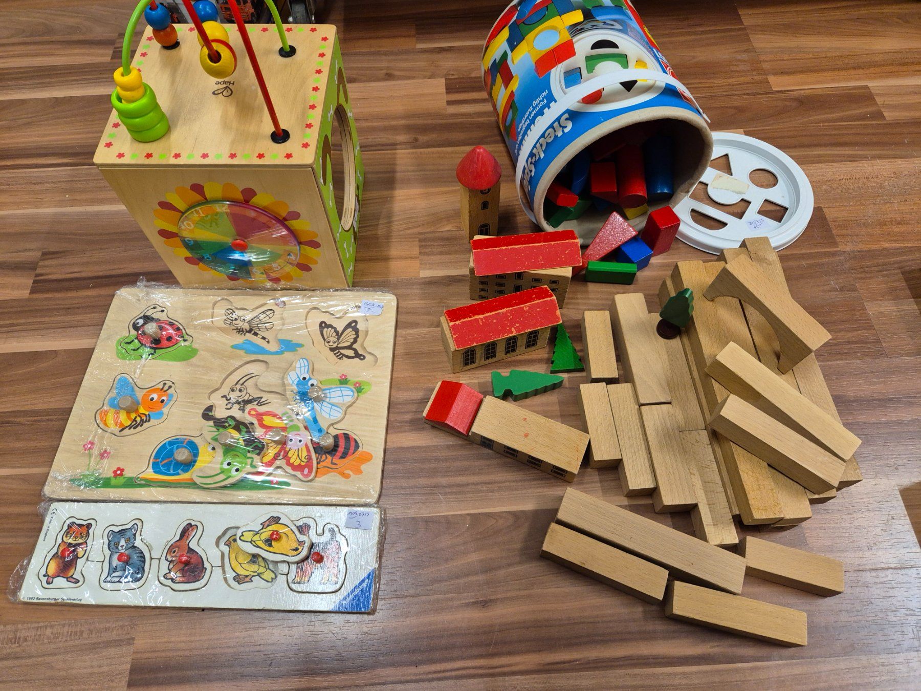 Giocattoli: Motoeik und Puzzles oder Holzbausteine B2 – Usato da Schwarzenburg venduto da flamingo1970