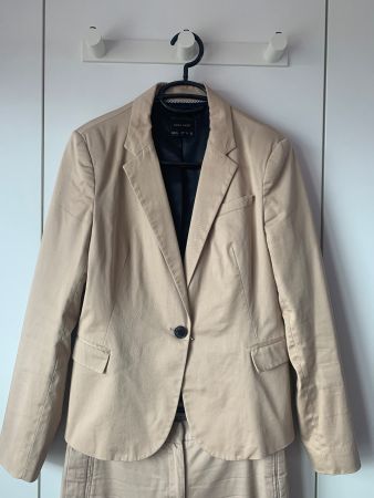 Veste / Blazer de tailleur Zara Basic taille M beige