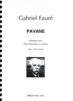 G. FAURE – Pavane pour clarinette et guitare
